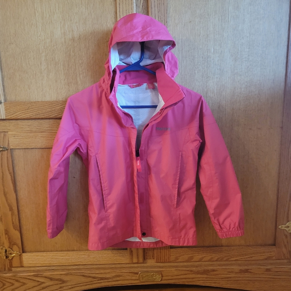 Marmot Girls Rain Jacket (Size S)